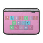 Periodic
 Table
 Writer  MacBook Air Sleeves (landscape)