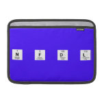 N F d L  MacBook Air Sleeves (landscape)