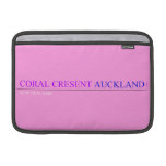coral cresent  MacBook Air Sleeves (landscape)