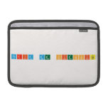feria de ciencias  MacBook Air Sleeves (landscape)