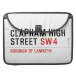 clapham high street  MacBook Pro Sleeves