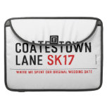 coatestown lane  MacBook Pro Sleeves