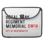 royal tank regiment memorial  MacBook Pro Sleeves