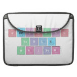 Periodic
 Table
 Writer  MacBook Pro Sleeves