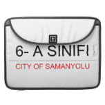 6- A SINIFI  MacBook Pro Sleeves