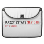KAZZY ESTATE  MacBook Pro Sleeves