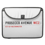 Prosecco avenue  MacBook Pro Sleeves