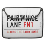 Fairy Nice  Lane  MacBook Pro Sleeves