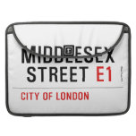 MIDDLESEX  STREET  MacBook Pro Sleeves