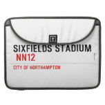 Sixfields Stadium   MacBook Pro Sleeves