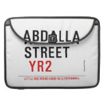 Abdalla  street   MacBook Pro Sleeves