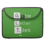 Game
 Letter
 Tiles  MacBook Pro Sleeves