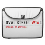 Oval Street  MacBook Pro Sleeves
