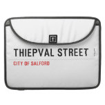 Thiepval Street  MacBook Pro Sleeves