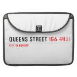 queens Street  MacBook Pro Sleeves