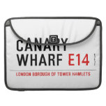 CANARY WHARF  MacBook Pro Sleeves
