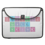 Periodic Table Writer  MacBook Pro Sleeves