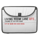 Living room lane  MacBook Pro Sleeves
