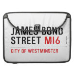 JAMES BOND STREET  MacBook Pro Sleeves