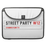 Street Party  MacBook Pro Sleeves