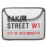 baker street  MacBook Pro Sleeves
