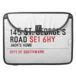 145 St. George's Road  MacBook Pro Sleeves