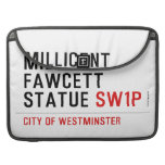 millicent fawcett statue  MacBook Pro Sleeves