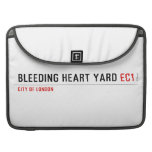 Bleeding heart yard  MacBook Pro Sleeves
