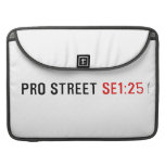 PRO STREET  MacBook Pro Sleeves