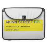 Akinn Street  MacBook Pro Sleeves