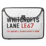 whitcrofts  lane  MacBook Pro Sleeves