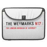the weymarks  MacBook Pro Sleeves