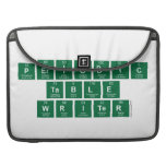 Periodic
 Table
 Writer  MacBook Pro Sleeves