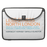 Less-Stress nORTH lONDON  MacBook Pro Sleeves