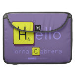 Hello
 lorna Cabrera 
 
   MacBook Pro Sleeves