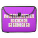 Periodic
 Table
 Writer  MacBook Pro Sleeves