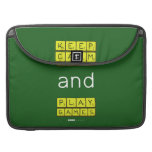 KEEP
 CALM
 and
 PLAY
 GAMES  MacBook Pro Sleeves