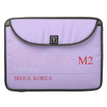 I Love MONiCA.SY  MacBook Pro Sleeves
