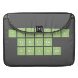 Periodic
 Table
 Writer  MacBook Pro Sleeves