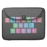 Periodic
 Table
 Writer  MacBook Pro Sleeves