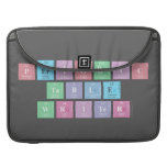 Periodic
 Table
 Writer  MacBook Pro Sleeves