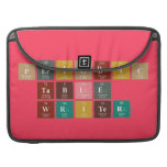 Periodic
 Table
 Writer  MacBook Pro Sleeves