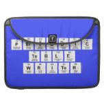Periodic
 Table
 Writer  MacBook Pro Sleeves