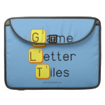 Game
 Letter
 Tiles  MacBook Pro Sleeves