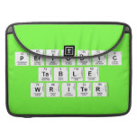 Periodic
 Table
 Writer  MacBook Pro Sleeves