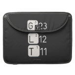 G23
 L12
 T11  MacBook Pro Sleeves