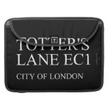 totter's  lane  MacBook Pro Sleeves