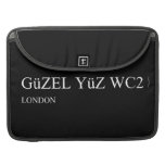 güzel yüz  MacBook Pro Sleeves