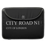 city road  MacBook Pro Sleeves