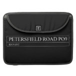 Petersfield road  MacBook Pro Sleeves